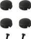 JHubers Goods Bout voor Video Deurbel Pro - Set van 4 bouten en 2 schroeven - Noir