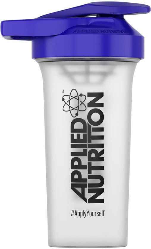 Applied Nutrition Shaker Blue Top (700 ml - White)