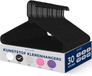 SereneLife Kleerhangers, plastic Hanger, kledinghanger 30-delige set anti-slip, ruimtebesparende kastorganizers, duurzaam en sterk voor shirts, truien, hoodies, kinderkleding en jurken, ultradun, lichtgewicht.