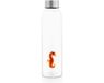 Balvi Drinkfles Sea Horse 500 Ml 23 Cm Glas/rvs Transparant