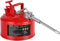 VEVOR Veiligheidscontainer, 9,5 L, Rood