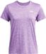 Under Armour Tech Twist Shirt Dames - Paars - Maat XL