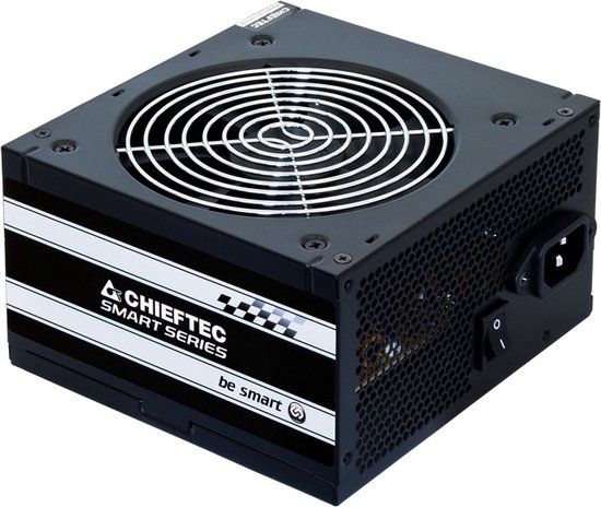Chieftec Smart GPS-600A8 - 600W Power Supply - 80 Plus Bronze - Black