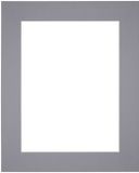 yd. Passe-Partout 13x18 cm - Gris - Carton musée