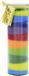 Wagner Design Kaars, Vrolijk Gestreept, 30438, Multicolor, 20 cm