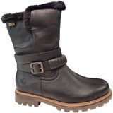 Remonte Zwarte Leren Bikerboots Dames - Zwart - 39