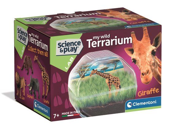 Clementoni Mini Terrarium Giraffe