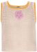 Like Flo Djace Flo girls knitted top with crochet flowers Kit Maat 104