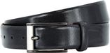 PIERRE CARDIN leren heren riem - zwart