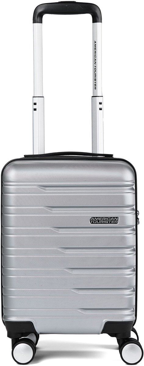 American Tourister Flashline Spinner Underseater Removable Wheels Sky Silver zilverkleurig 45cm