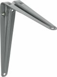 AMIG Plankdrager/planksteun van metaal - gelakt grijs - H200 x B150 mm