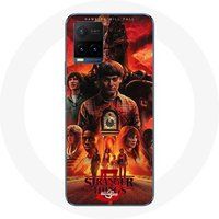 Maniacase Hoesje voor Vivo Y21s 2021 / Y21 2021 Stranger Things Poster Seizoen 5