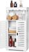 Ibenzoa® Armoire de rangement blanche élégante et polyvalente pour salle de bain, chambre à coucher et plus encore