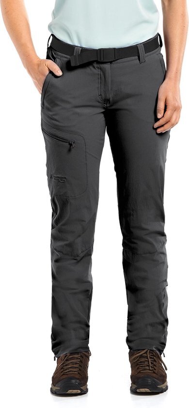 Maier Sports Inara Slim lange broek Dames zwart Maat 46