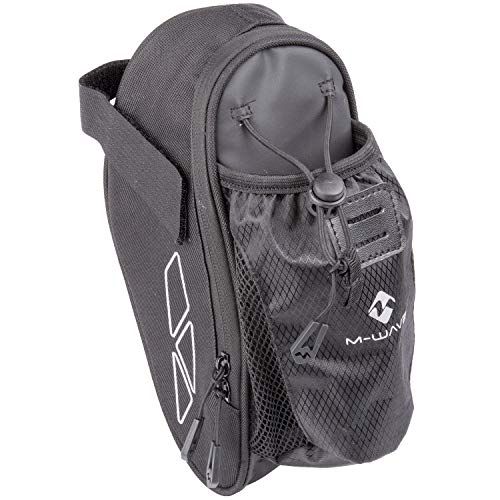 M-Wave Amsterdam Bottle Fietszadeltas - Zwart - Uniseks - Volwassenen