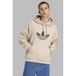 adidas Originals sweat à capuche Trefoil beige