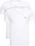Guess Pack x2 Los Angeles T-Shirt Korte Mouw V-hals Logo Wit Katoen S Mannen