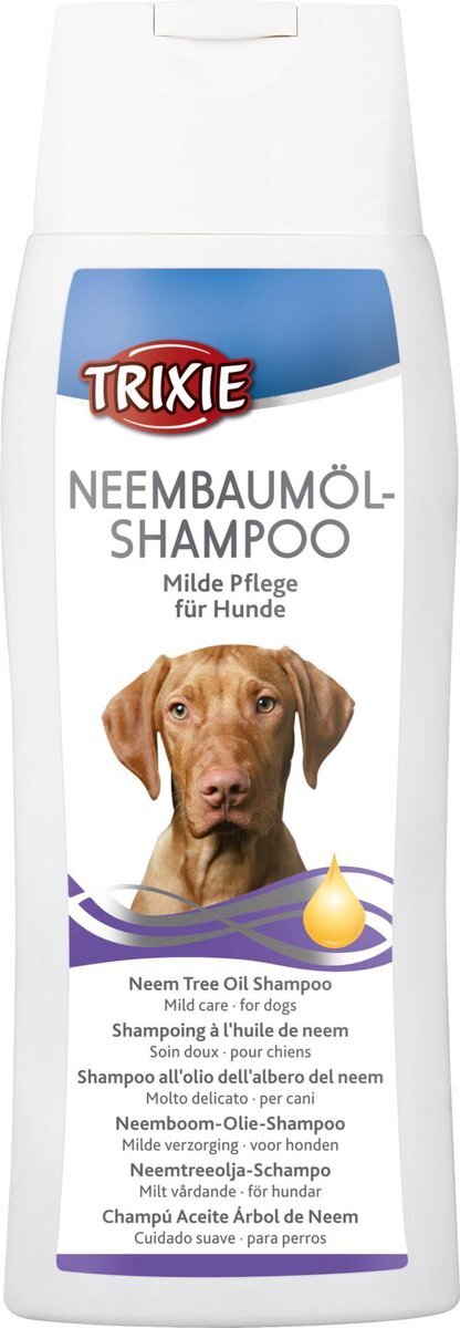 TRIXIE Shampoo all'olio dell'albero del neem per Cani - Flacone da Ml. 250