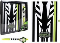 Merkloos Cerda Beetlejuice Schrijfwaren Cadeau Set Pen en A5 Notitieboek