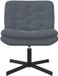 vidaXL Draaibare relaxstoel donkergrijs 63 x 75 x 76 cm fluweel