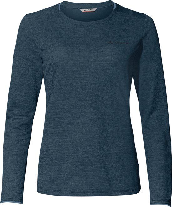 Vaude Women's Essential LS T-Shirt - Blue - Size 42