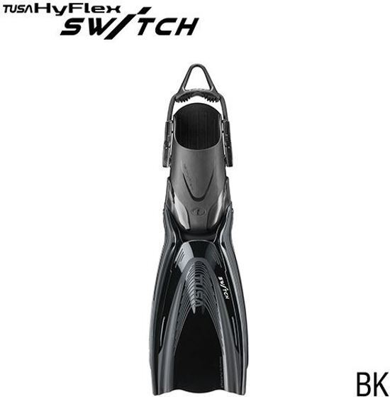 Tusa Switch vinnen - Zwart - L