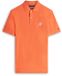 Tommy Hilfiger Polo Homme Coton Orange
