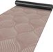 Merkloos Vloerkleed Loper - Hal Tapijt Keukenmat - Antislip - 67 x 220 cm - Bruin