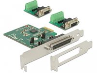 DeLOCK 65841 - Interfacekaart/adapter - Zwart