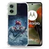 Cokitec Versterkte hoes voor Motorola G55 5G Sport Hockey Skelet