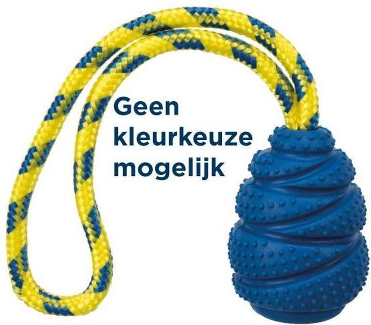 TRIXIE natuurrubber jumper aan koord drijvend assorti 25x7 cm 3 st