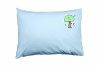 Bona Basics Decoratieve kussenhoes Lichtblauw 50x35 cm