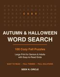 Autumn and Halloween Word Search Large Print