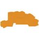 WAGO 2003-7692 - Séparateur de bloc de jonction - Orange - 0,8 mm - 96 mm - 42,3 mm - 2,45 g