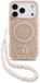 Guess IML Flowers Allover hoesje voor iPhone 17 Pro - MagSafe compatibel - Roze
