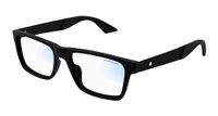 Montblanc MB0299S-009 54 Sunglass-Man Recycled Ace zonnebril, sport, meerkleurig