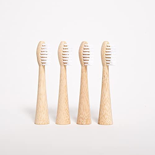 A Good Bamboe opzetborstels Sensitive (4 stuks) voor Oral-B - wit