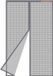 Moustiquaire magnétique pour porte de balcon, 130x220 cm, gris