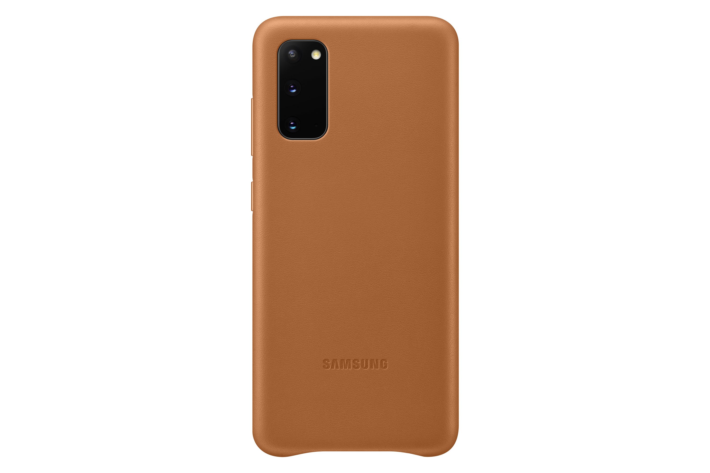 Samsung EF-VG980 Leather Cover voor Samsung Galaxy S20 - Bruin