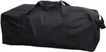 Bol Sac de rangement extérieur - Sac d'équipement de camping - Transport de piquets de tente - Matériau Oxford imperméable - 100x40x34cm - Noir