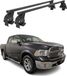 Omac Barres de toit transversales en acier pour Ram 1500 IV 2009-2018 – Antivol inclus – Testées City Crash – DIN 75302:2019 – ISO/PAS 11154:2006 – Charge max 50 kg noir