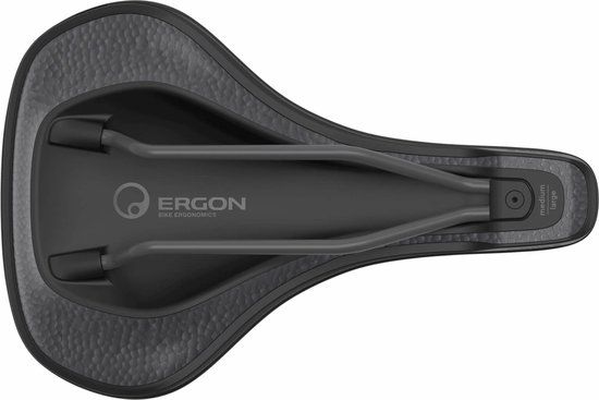 Ergon ST Core Evo Men M/L - Zadel - Zwart/Grijs
