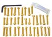 Pro-Bolt EOKT30 aluminium motorschroevenset voor KTM 350-612 EXC EGS, goud