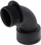 Wiska 10110783 Wartel haaks M16 Polyamide Zwart (RAL 9005) 10 stuk(s)