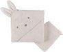 Noukie's B&M Badcape - 75 x 75 cm - Moka