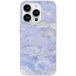 Apple iPhone 14 Pro Marbre bleu bedrukt siliconen hoesje