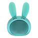 Moxie Enceinte Bluetooth 3W, 3 heures d'autonomie, conception lapin - bleu