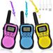 Merkloos Walkietalkies Rechargeables pour Enfants – Longue Portée jusqu'à 3 km – 8 Canaux – Avec Lampe de Poche LED, Contrôle Vocal & Boîtier Résistant aux Chutes – Idéal pour les Aventures en Plein Air – Dès 3 Ans – Cadeau Parfait pour Garçons et Filles