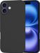 Techsuit Hoesje geschikt voor Apple iPhone 16 - Soft Flex Silicone Back Cover - Zwart