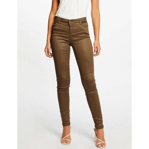 Morgan skinny trousers green